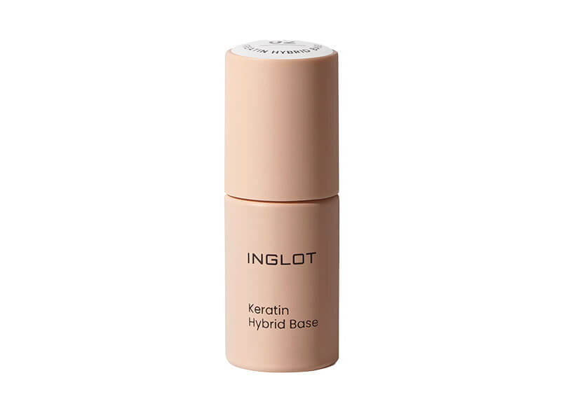 02 keratin hybrid base inglot nagellak flesje